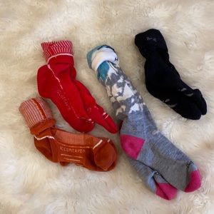 Winter Wool Socks Four Pair Bundle M